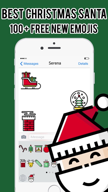 Christmas Santa Emojis - Merry Stickers Keyboard