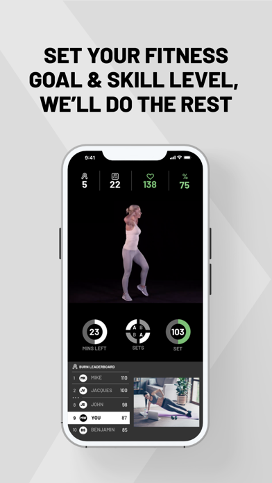 Fitillion Personalized Fitness Screenshot