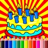 Birthday Coloring BookPages For Kids