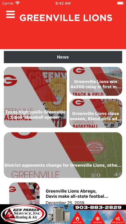 Greenville Lions Athletics screenshot-6