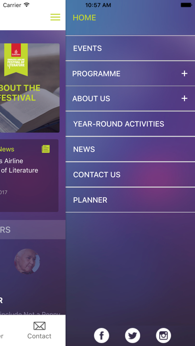 Emirates Literature Foundation iPhone screenshot 2 - News app