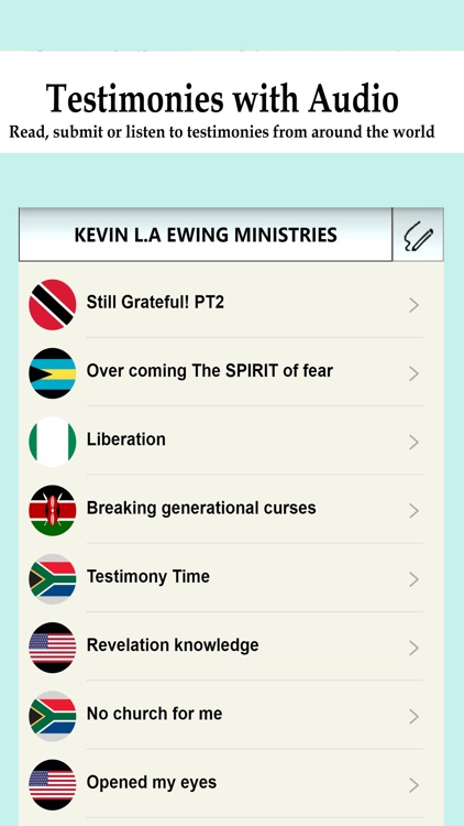 Kevin LA Ewing Ministries.