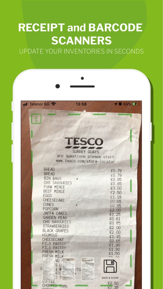 #6. CozZo・Fridge, Pantry Inventory (iOS) By: COGZUM BULGARIA OOD