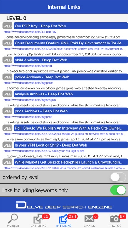 Delve into Dark Web screenshot-4