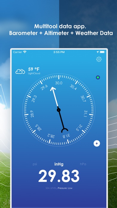 My Barometer and Altimeter Screenshot