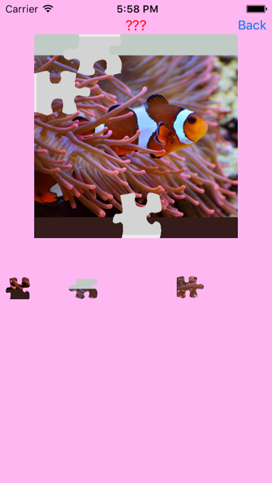 Screenshot #1 pour Jigsaw Puzzles for Clownfish and Friends