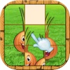 Vegetables Slide Puzzle Kids Game