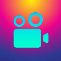 Cool Video Keyboard - Custom Emoji & Rainbow Theme app icon