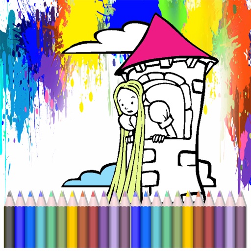 Coloring Pic Game Of Pages Tangled Version iOS App