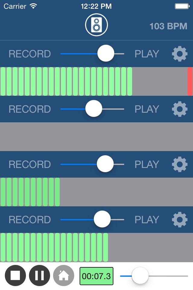 Multi Track Song Recorder Pro screenshot 3