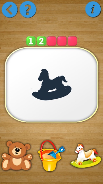 The shadow puzzles Toys. Educational games screenshot 3