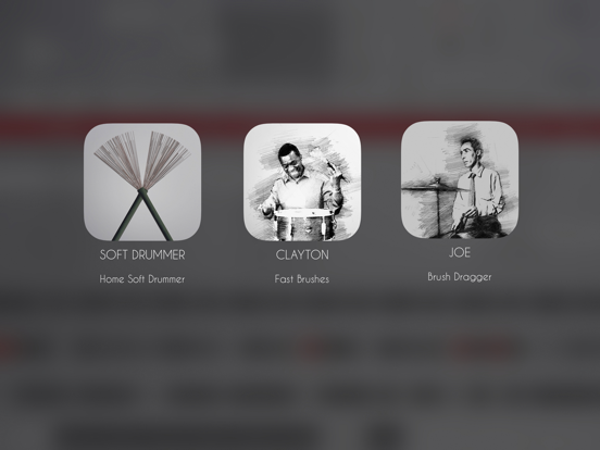 Soft Drummer iPad app afbeelding 4