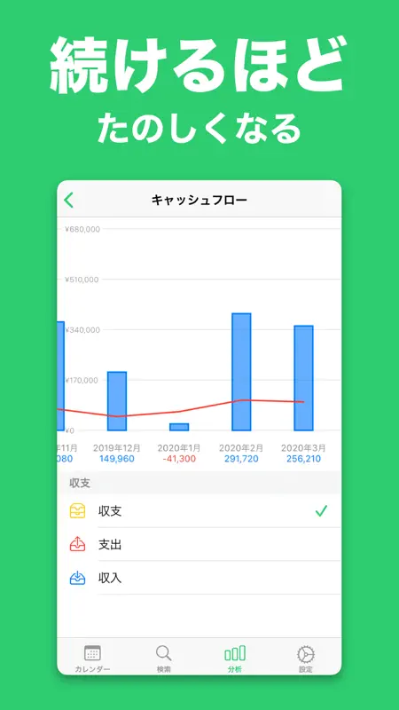家計簿 マネライズ - お金管理をシンプルに screenshot 8 of 9