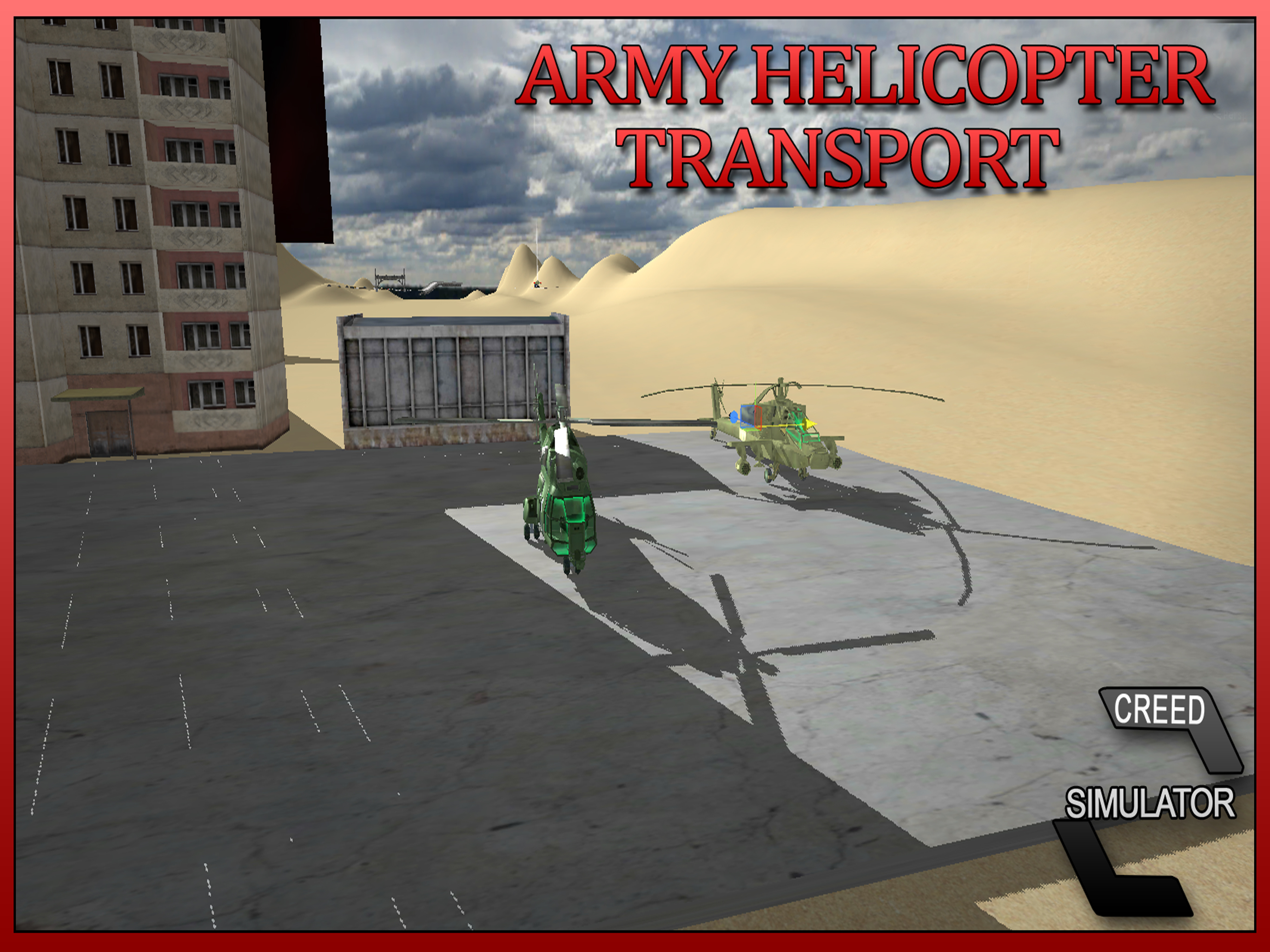 Army Helicopter Transport - Real Truck Simulator