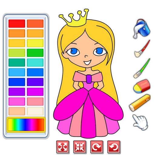 My Coloring Pages Book Game icon