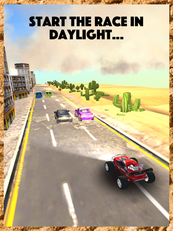 Screenshot #5 pour ATV 3D Action Off Road 4x4 Car Desert Race Games