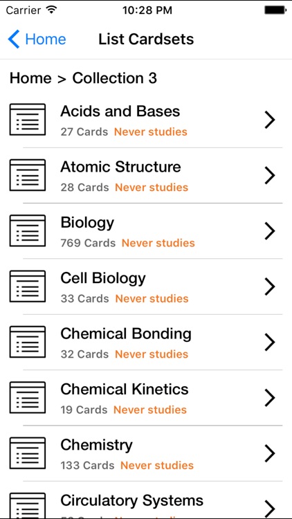 PCAT Flashcards