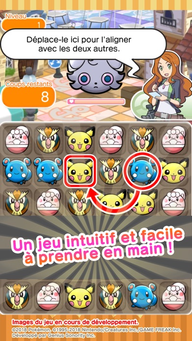 Screenshot #3 pour Pokémon Shuffle Mobile