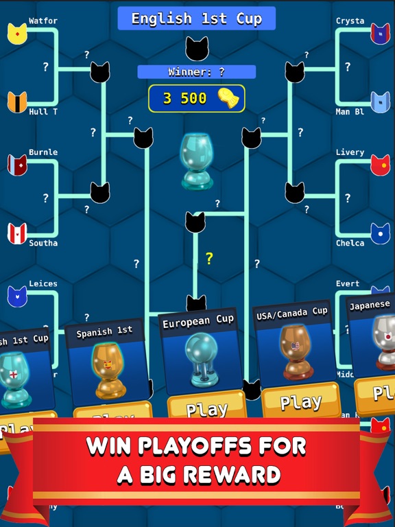 Screenshot #6 pour Foozy Kitty: Cat Soccer World Stars