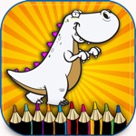 dinosaur coloring book  jeux pour enfants 3-5 ans