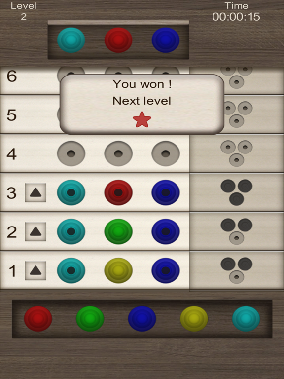 MM - Master of Mind (3-8 pins) iPad screenshot