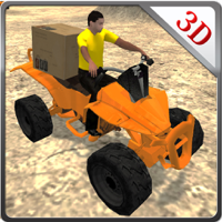 Quad Bike Cargo Delivery and Stunt Driver Simulator