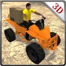 Quad Bike Cargo Delivery & Stunt Driver Simulator app icon