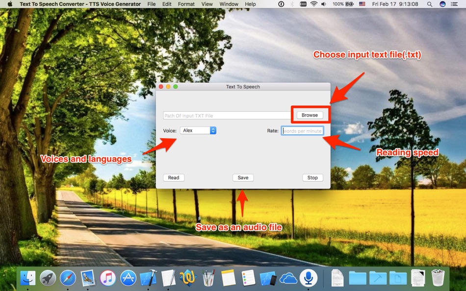 #1. Text To Speech Converter - TTS Voice Generator (macOS) 게시자: Qi Chen