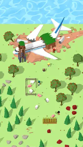 Game screenshot Isle Builder：Кликер Выживалка apk