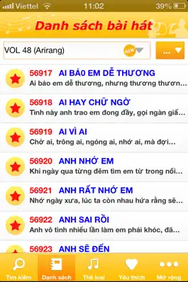 Game screenshot Karaoke Viet nam Arirang apk