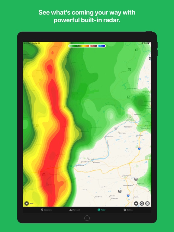 Screenshot #5 pour Hello Weather: Forecast & Maps