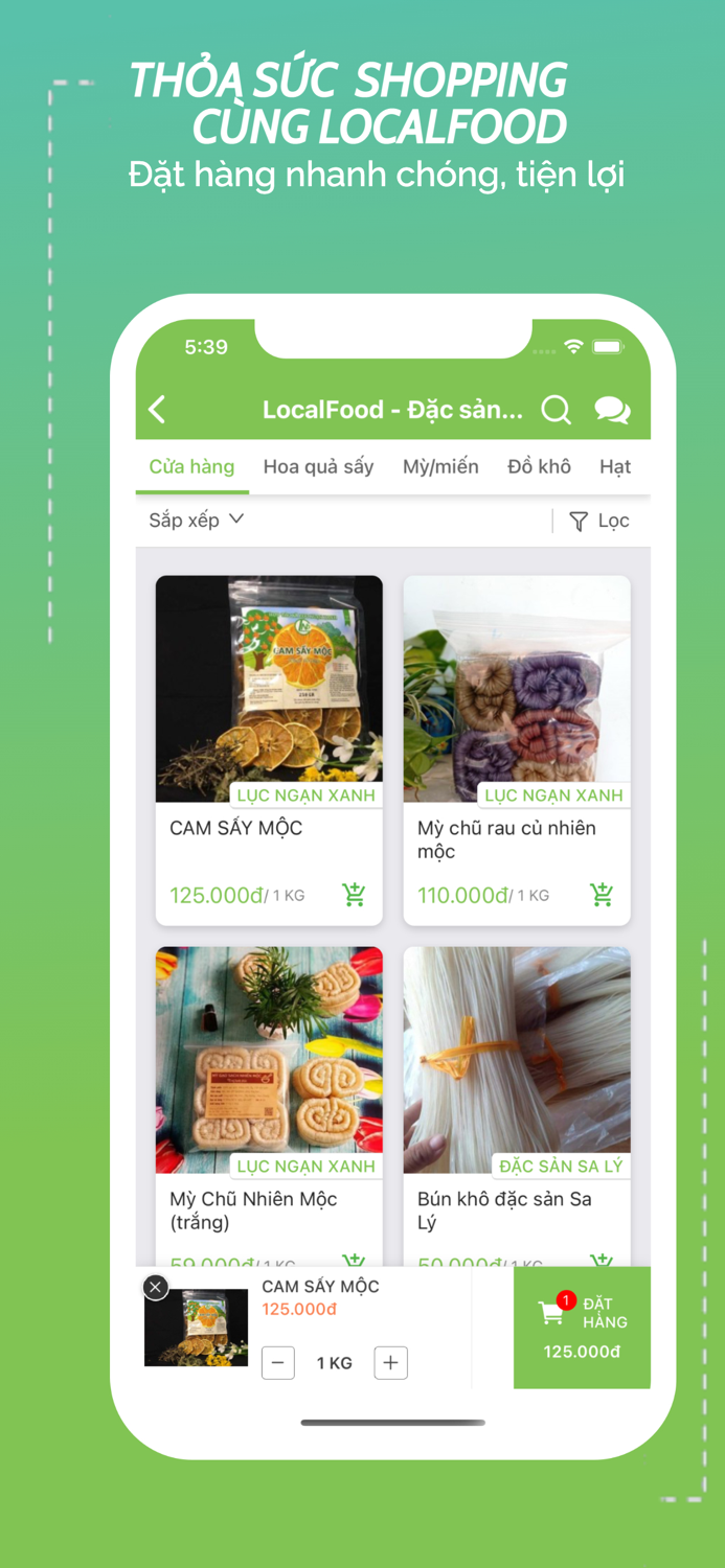 LocalFood - Đặc sản vng miền