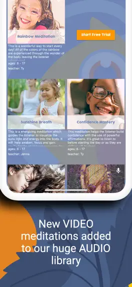 Game screenshot DreamyKid Meditation App apk