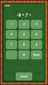 Math Practice - Integers screenshot
