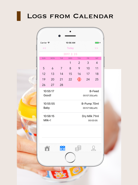 Screenshot #6 pour Journal d'allaitement rapide - Baby Nursing Time