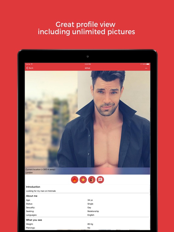 Screenshot #6 pour Hotmale - Gay Social Dating