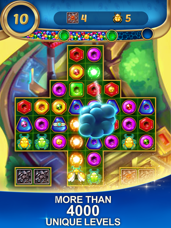 Screenshot #5 pour Lost Jewels - Match 3 Puzzle