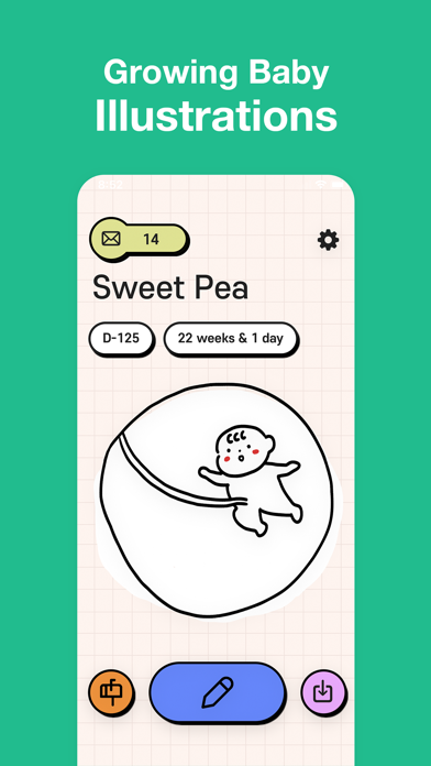 CocoBaby - Letters to My Baby Screenshot