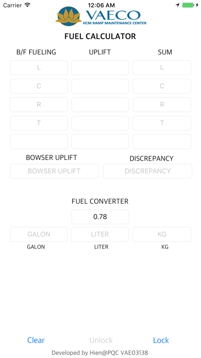 Fuel Calc - HCM RMC screenshot