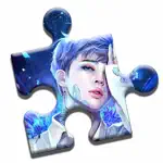 K-Pop Fan Art Puzzle App Cancel