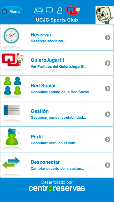 Screenshot #2 pour Reservas UCJC Sports Club