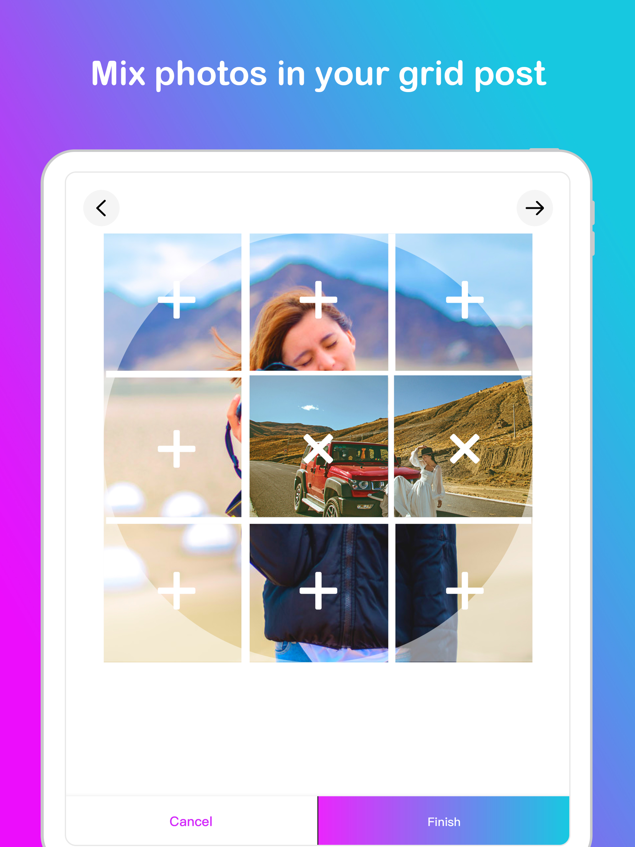 Grid Post Pic Collage Maker