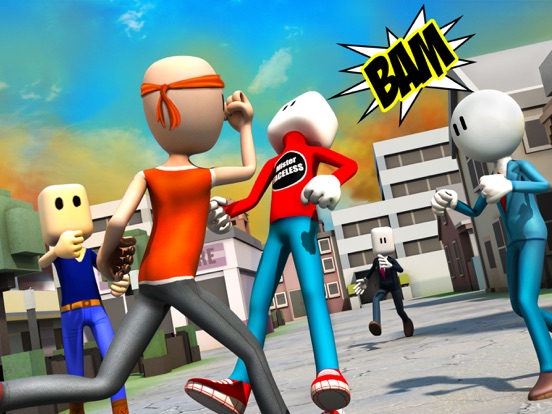 Angry Stick Fighter 2017 iPad screenshot 4 - Games app