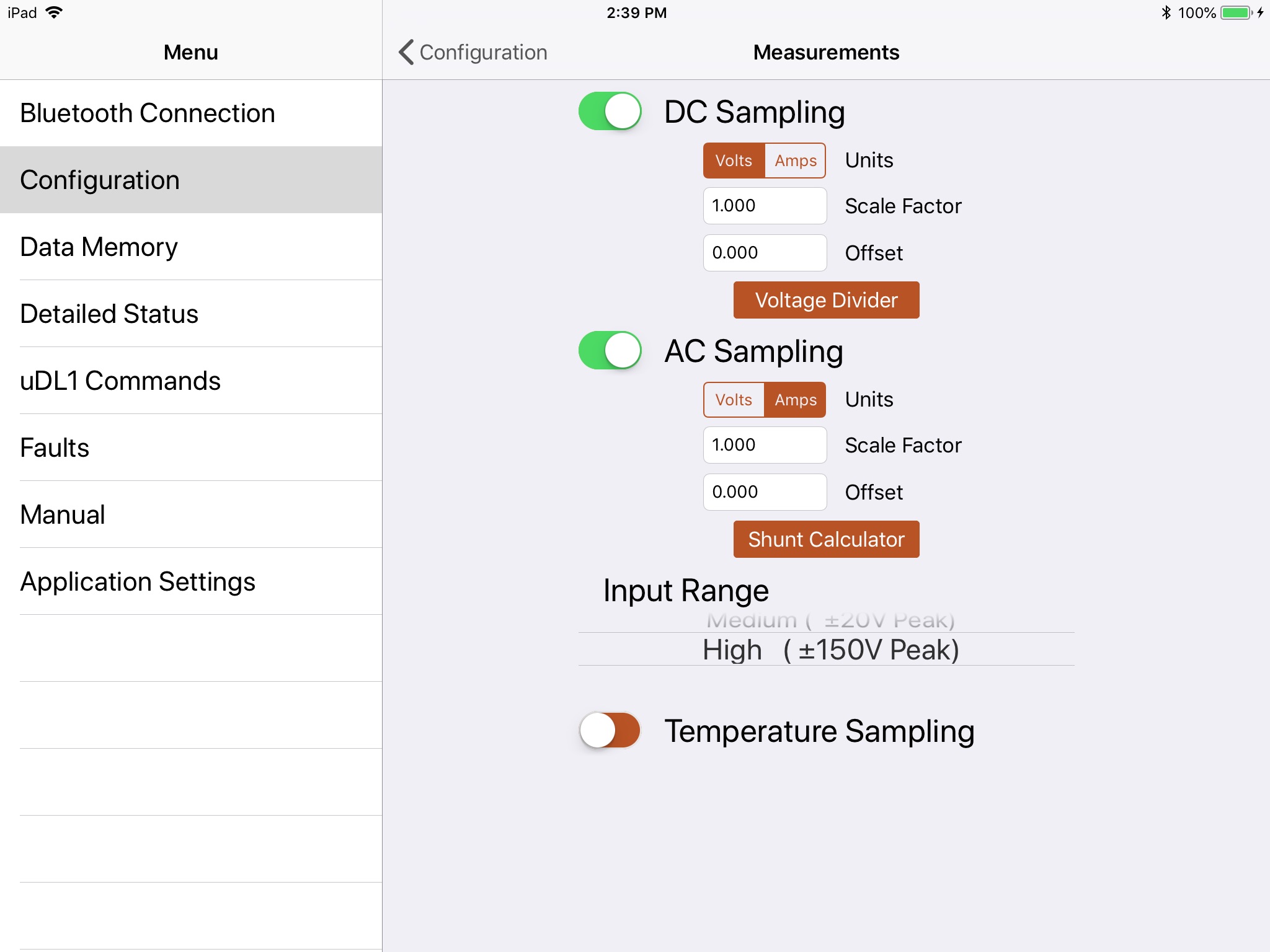 uDL1 Config screenshot 4