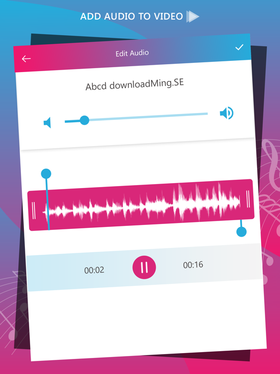 Screenshot #5 pour Add Audio in Video