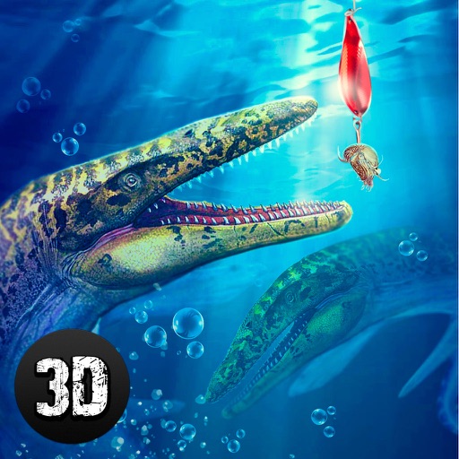 Prehistoric Jurassic Dino Fishing 3D icon