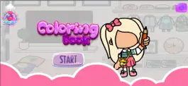 Game screenshot Toca Coloring outfit ideas mod apk