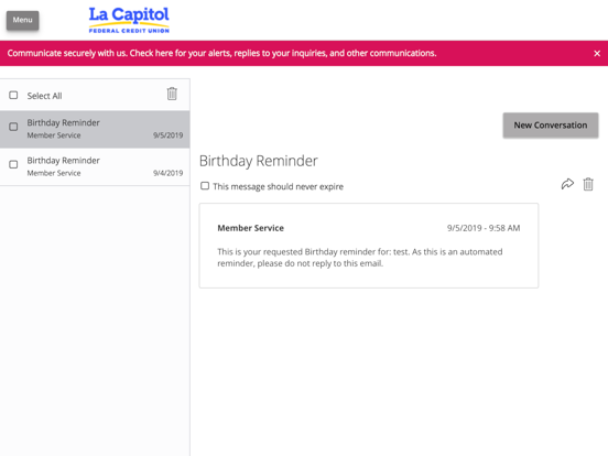 Screenshot #6 pour La Capitol FCU