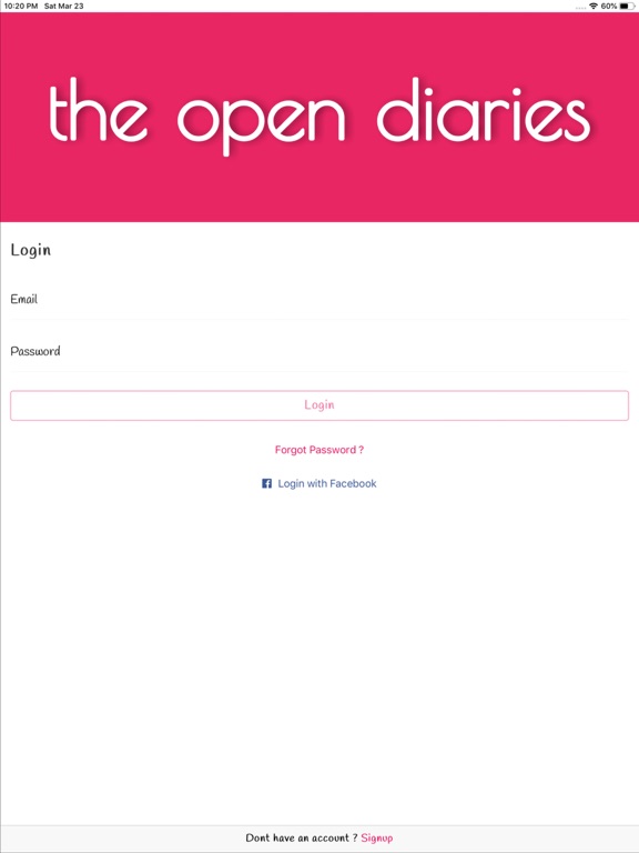 the open diaries