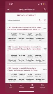 cibc structured notes iphone screenshot 3